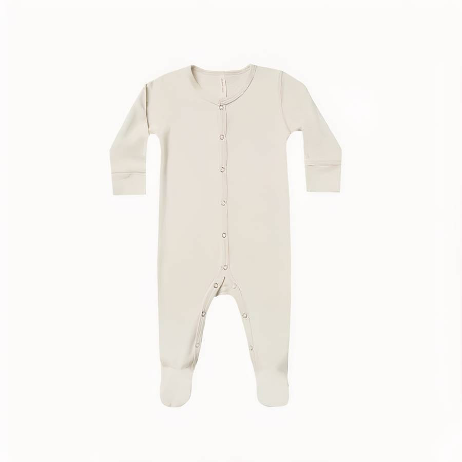 Barboteuse en coton biologique pour nouveau-né