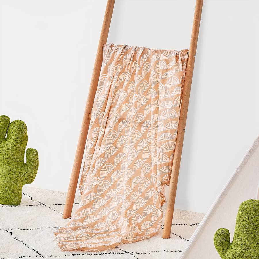Couverture en tissu de mousseline pour bébé