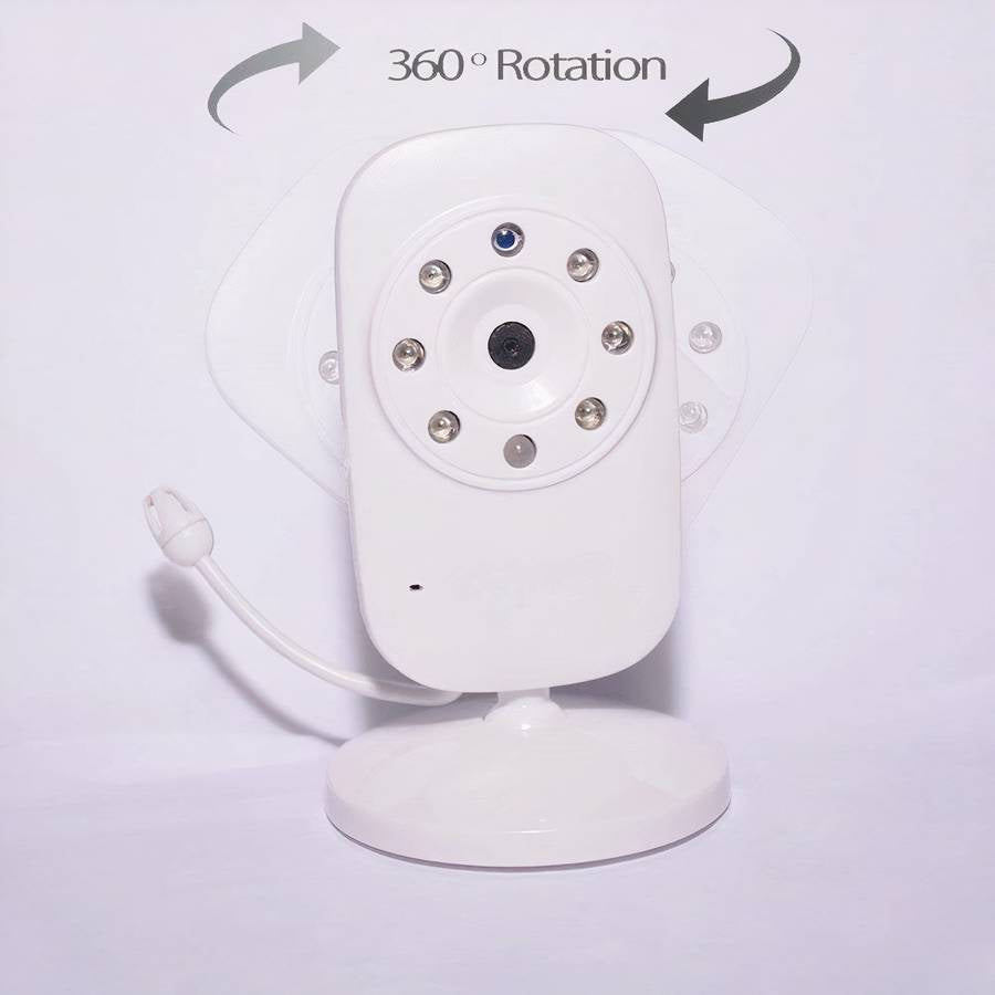 Babyphone vidéo sans fil 3.5 pouces