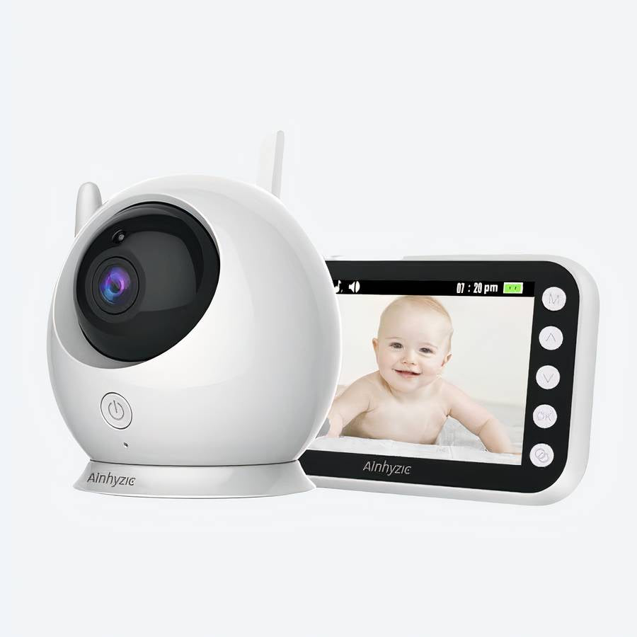 Babyphone vidéo sans fil avec écran en couleur