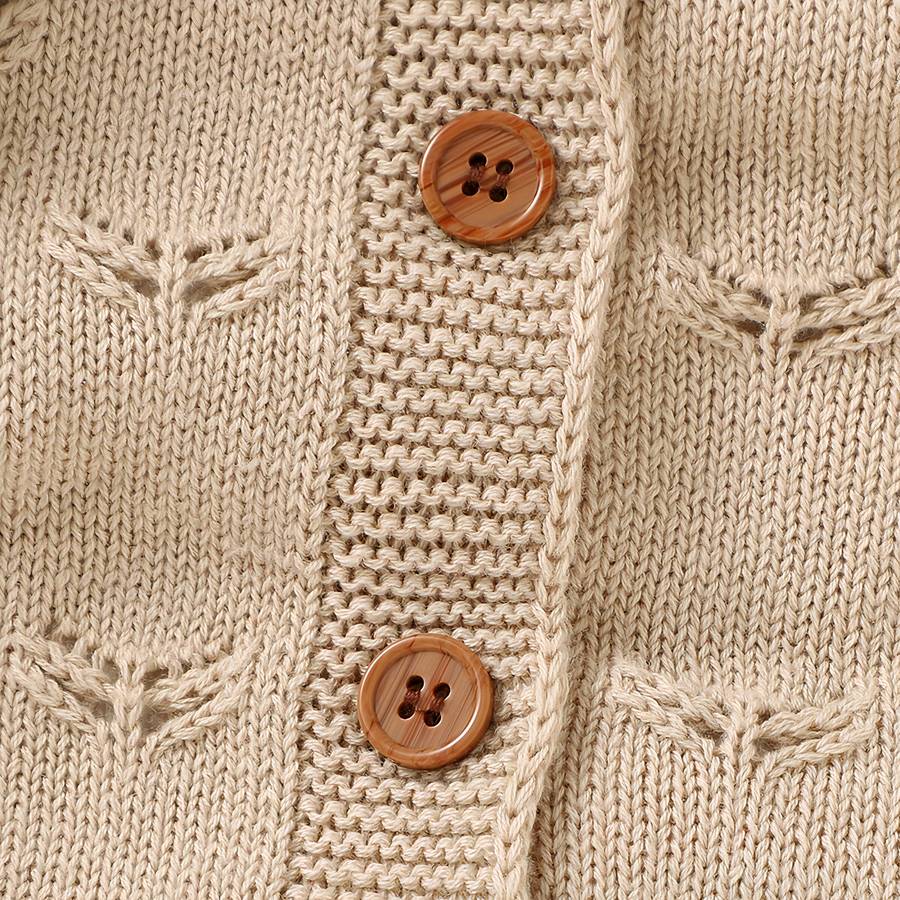 Barboteuse tricotée 100% coton pour bébé