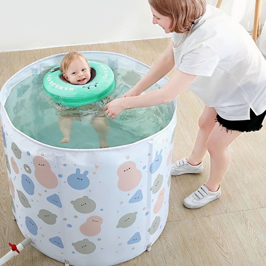 Anneau de natation gonflable pour nouveau-né
