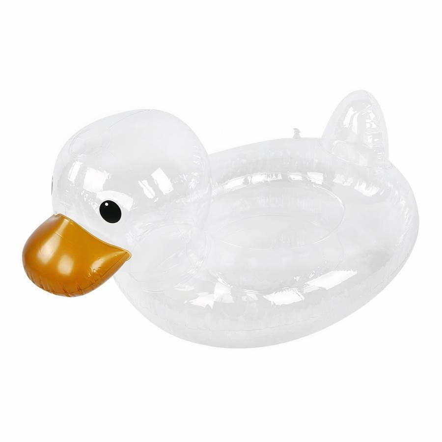Bouée de natation gonflable en forme de canard