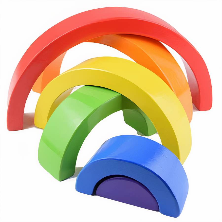 Jeu d’empilement en bois pour bébé