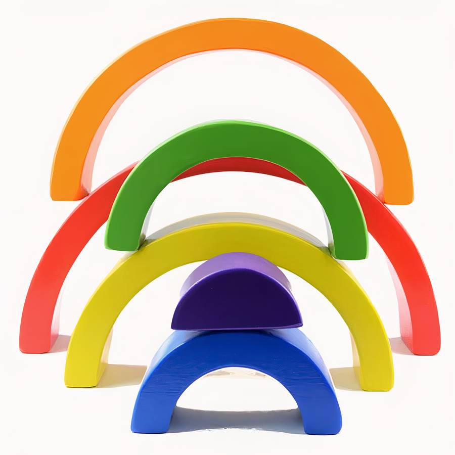 Jeu d’empilement en bois pour bébé