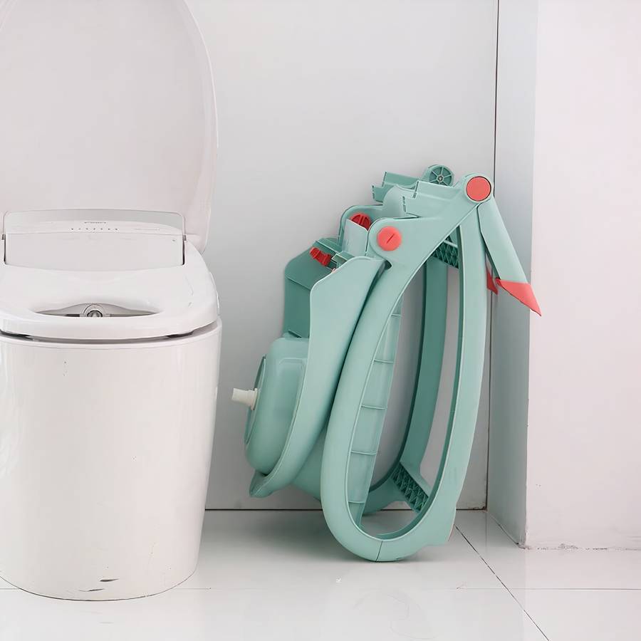 Chaise bébé pliante pour lavage de cheveux