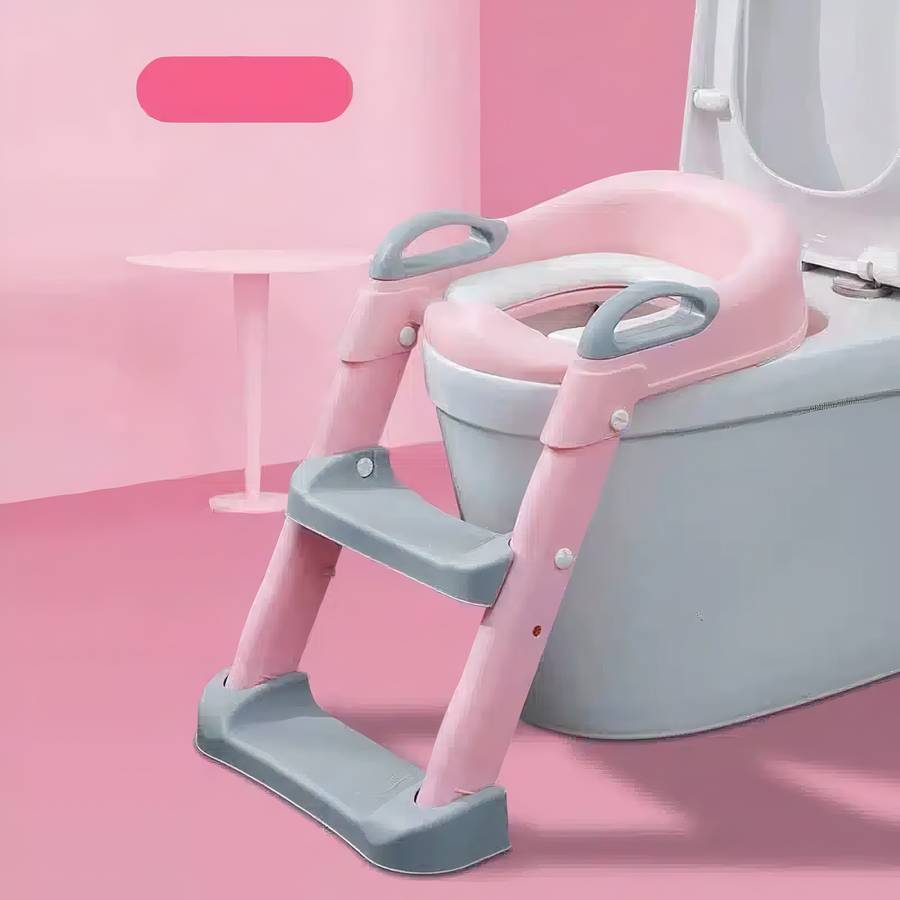 Chaise de toilettes avec escalier pour enfants