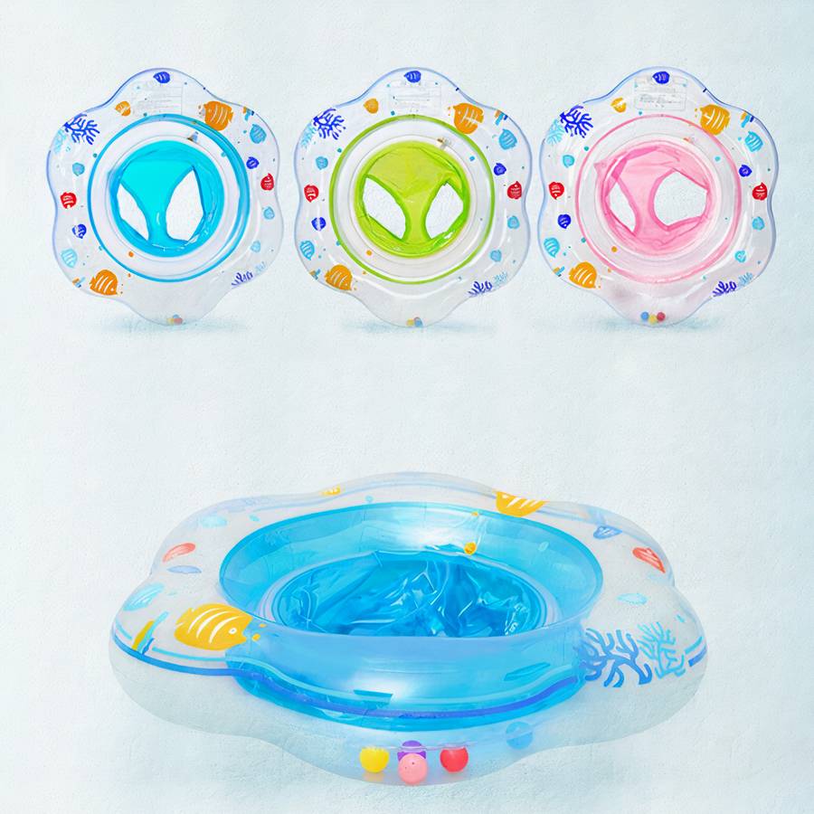 Bouée gonflable double sécurité pour bébé