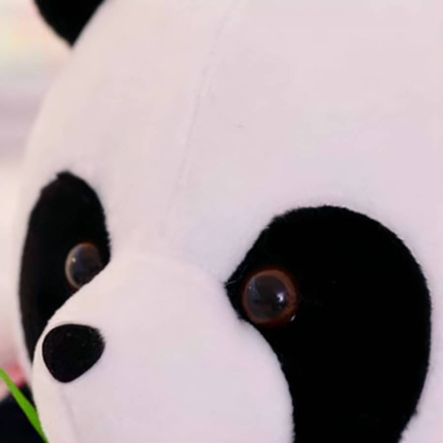 Panda de grande taille mignon en peluche pour bébé