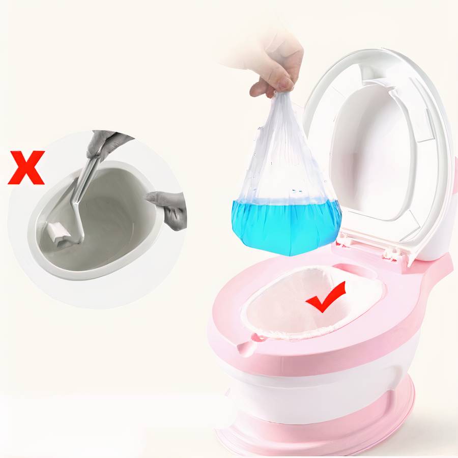 Pot portable motif panda pour bébé