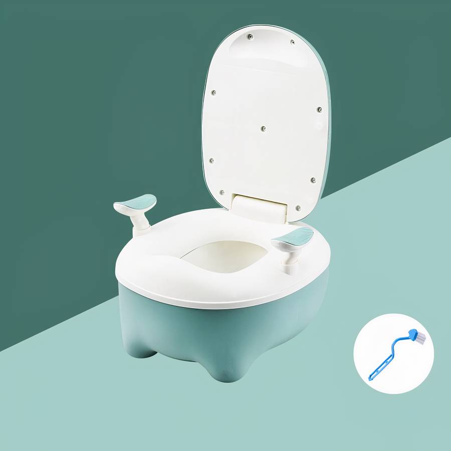 Pot de toilette motif pingouin pour bébé