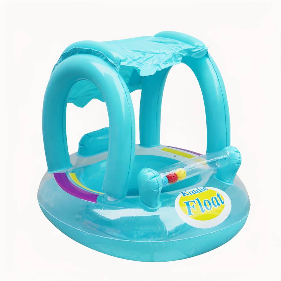 Bouée de piscine avec pare-soleil