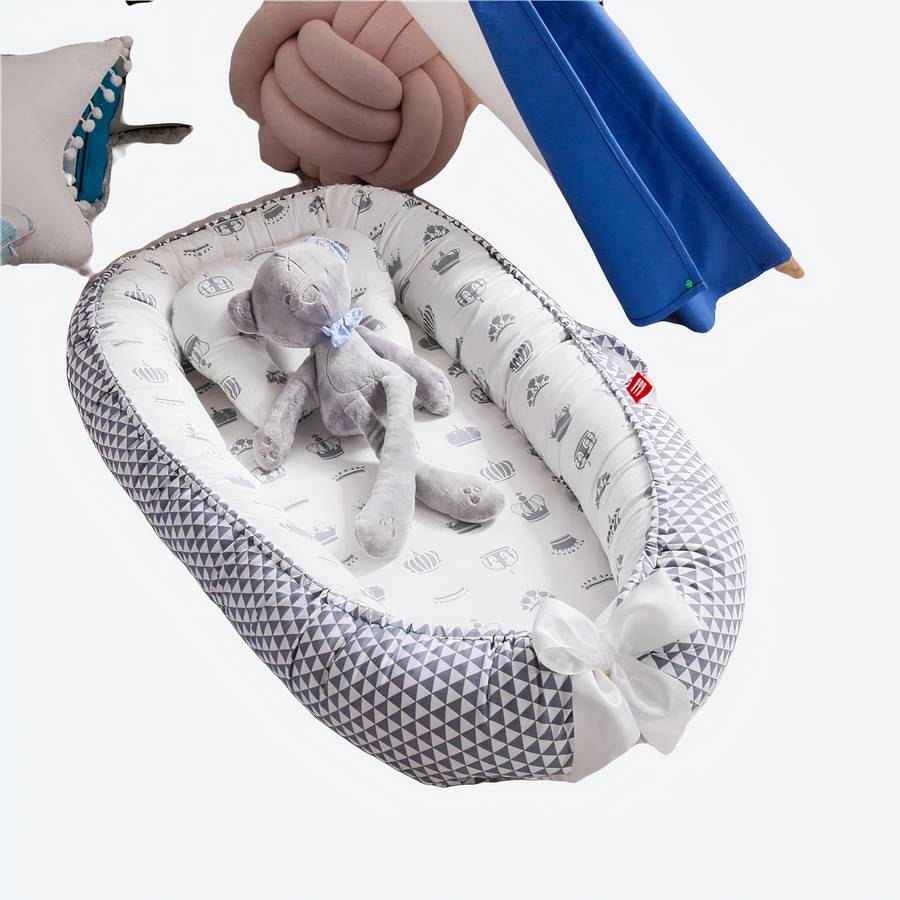 Lit réducteur avec oreiller pour bébé et nouveau-né