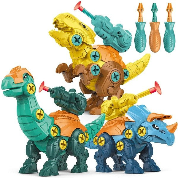 Jouets de dinosaure à construire 3 pièces