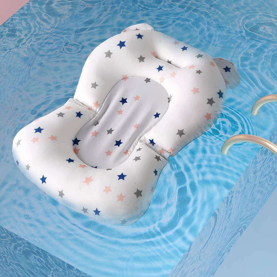 Coussin de baignoire confortable et antidérapant pour bébé