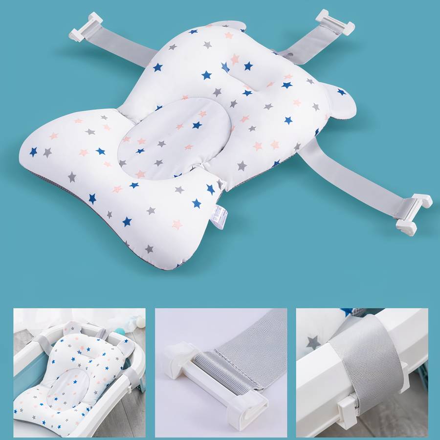 Coussin de baignoire confortable et antidérapant pour bébé