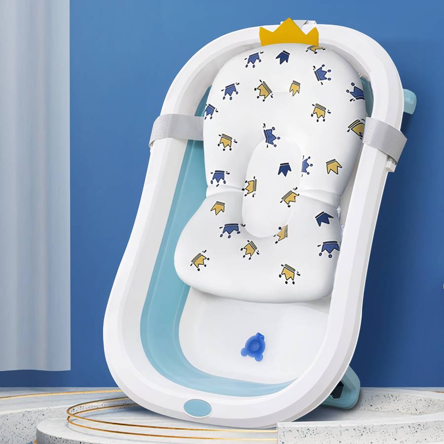 Coussin de baignoire confortable et antidérapant pour bébé