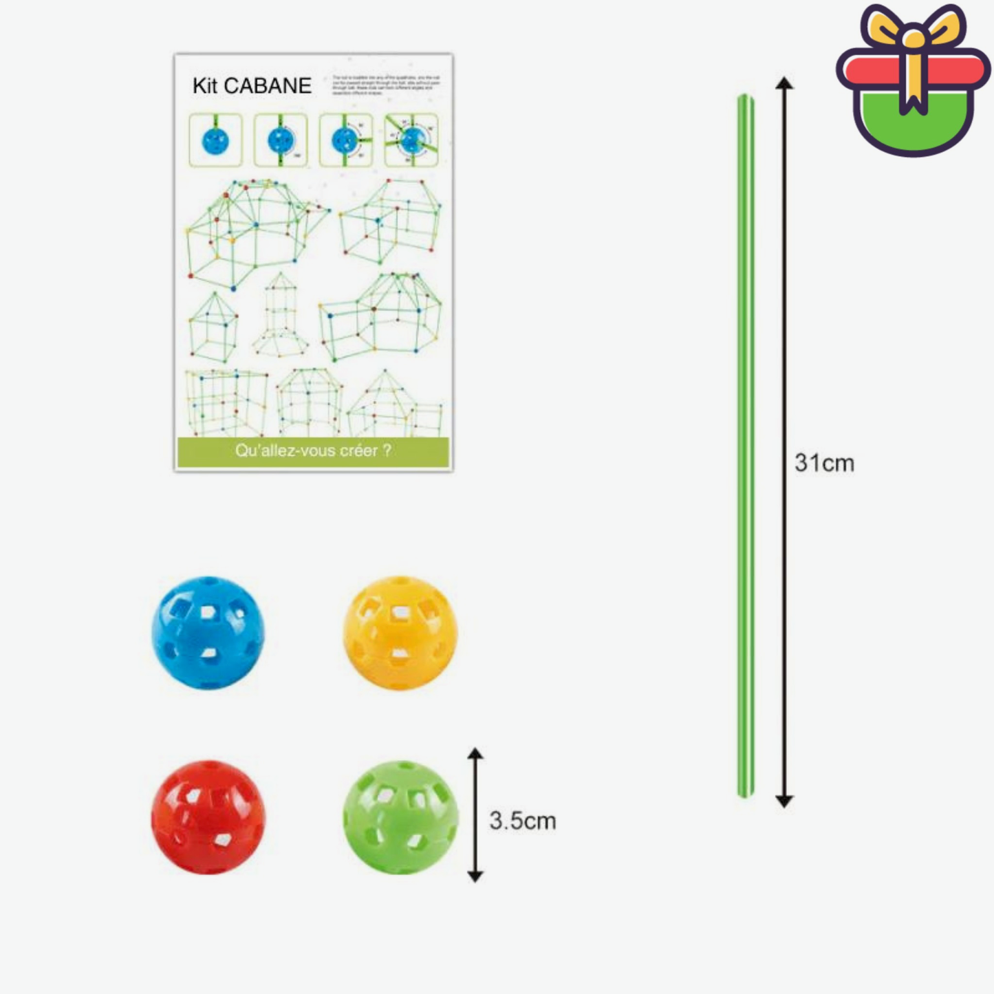 Kit de construction créatif pour enfant
