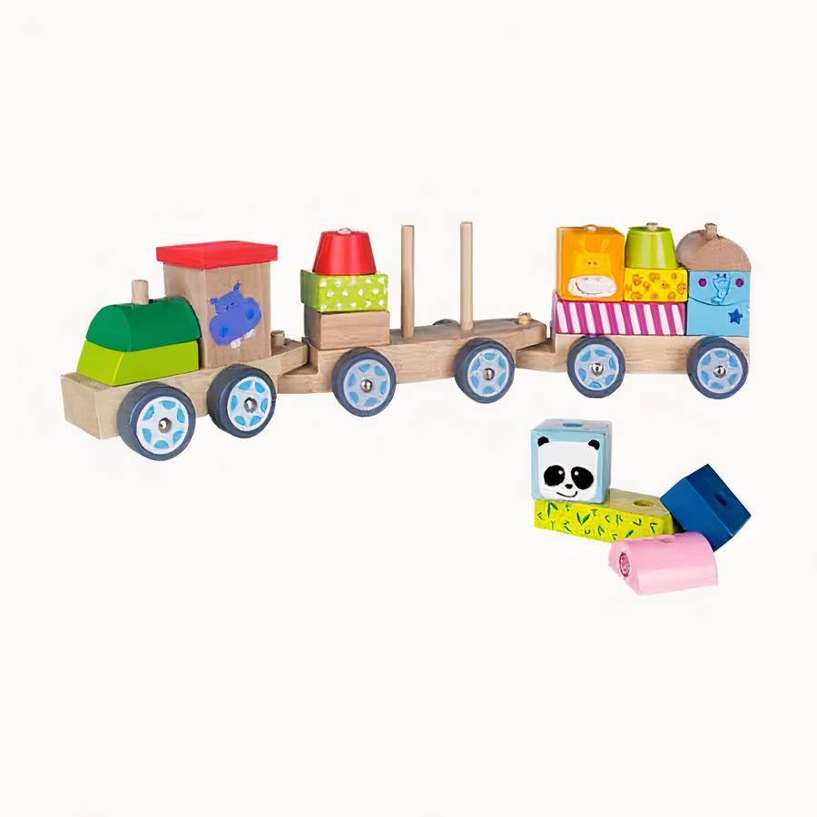 Petit train en bois pour bébé