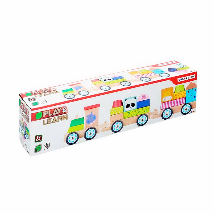 Petit train en bois pour bébé