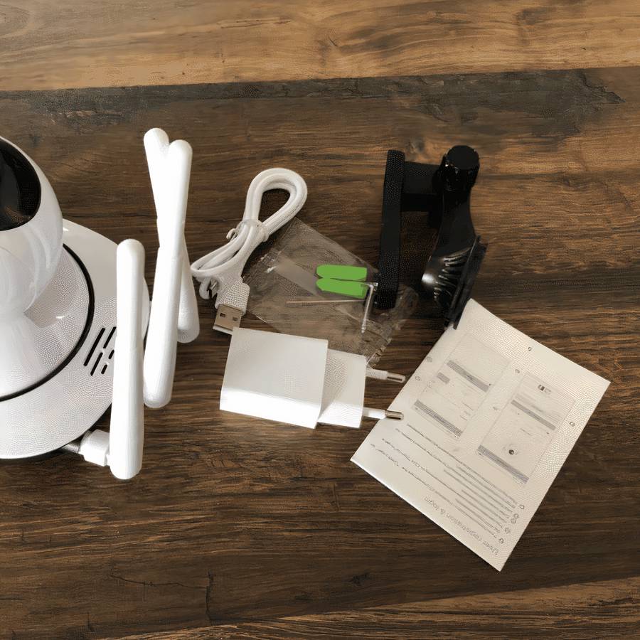 Caméra ip sans fil à haute résolution