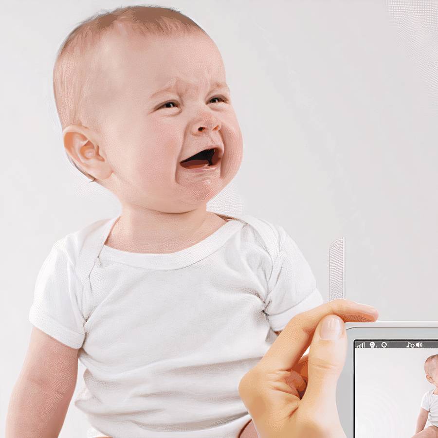 Babyphone vidéo sans fil avec caméra