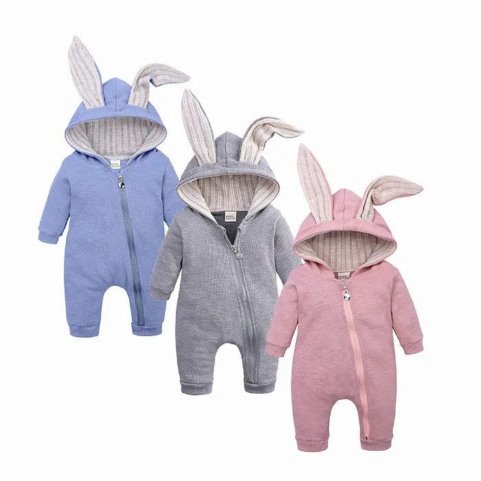 Barboteuse lapin à capuche