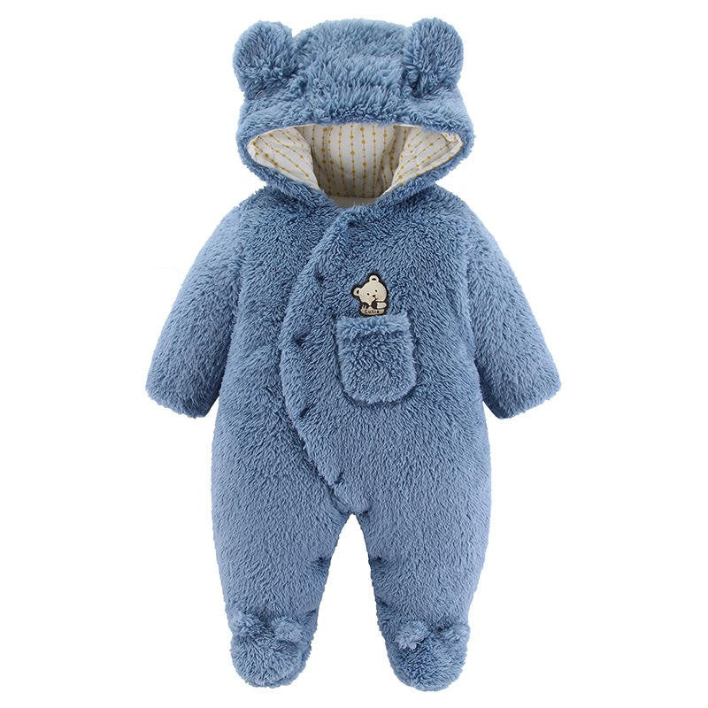 Barboteuse en peluche d'ours