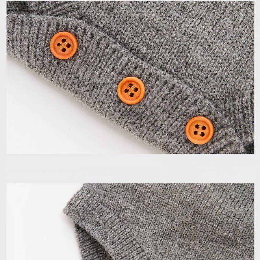 Barboteuse en tricot pour bébé garçon et fille