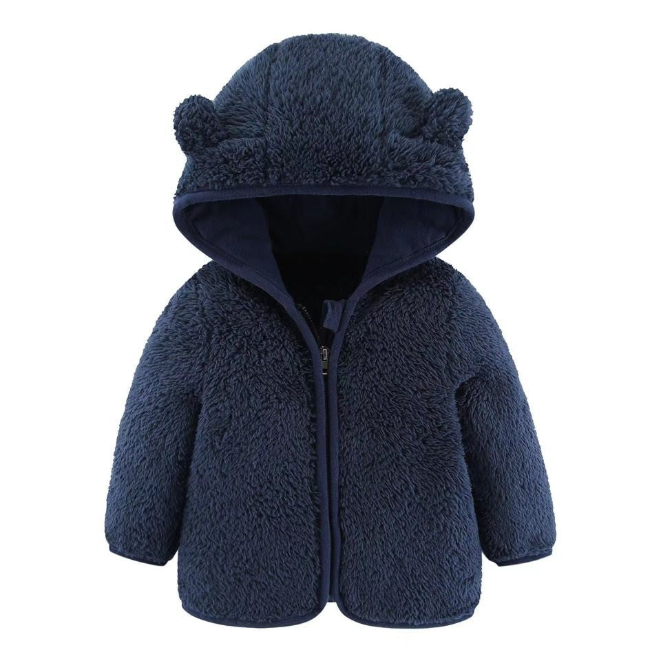 Veste à capuche en polaire pour enfant