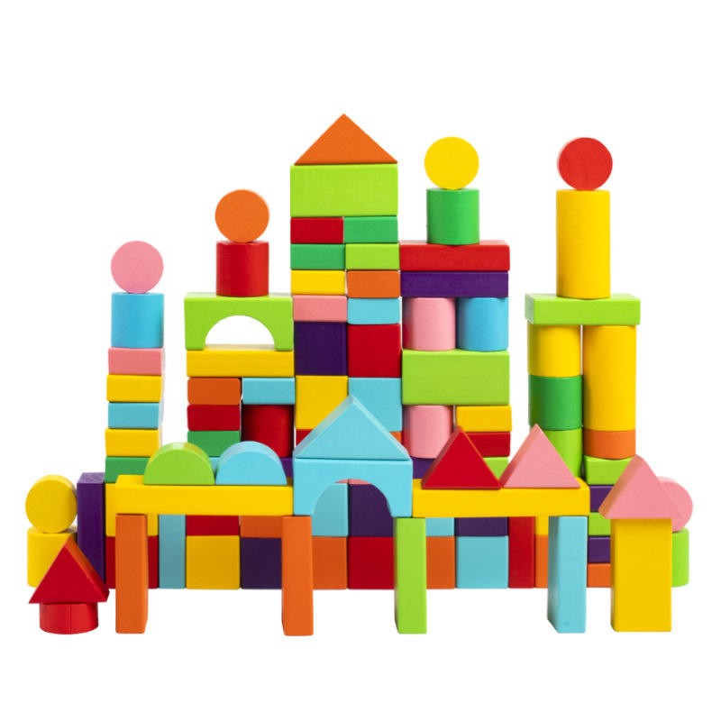 Jeu de construction en bois pour enfant