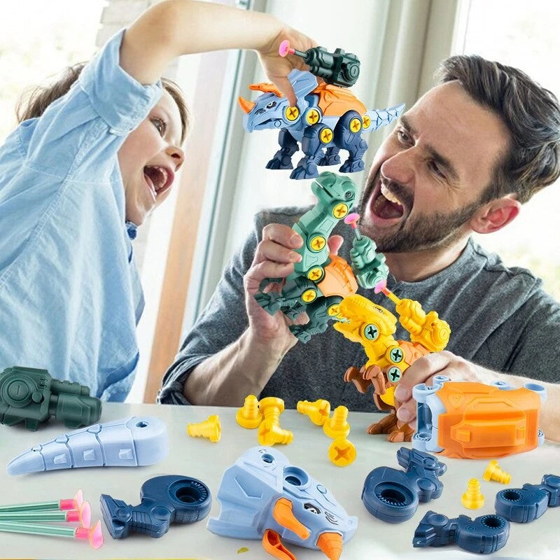 Jouets de dinosaure à construire 3 pièces