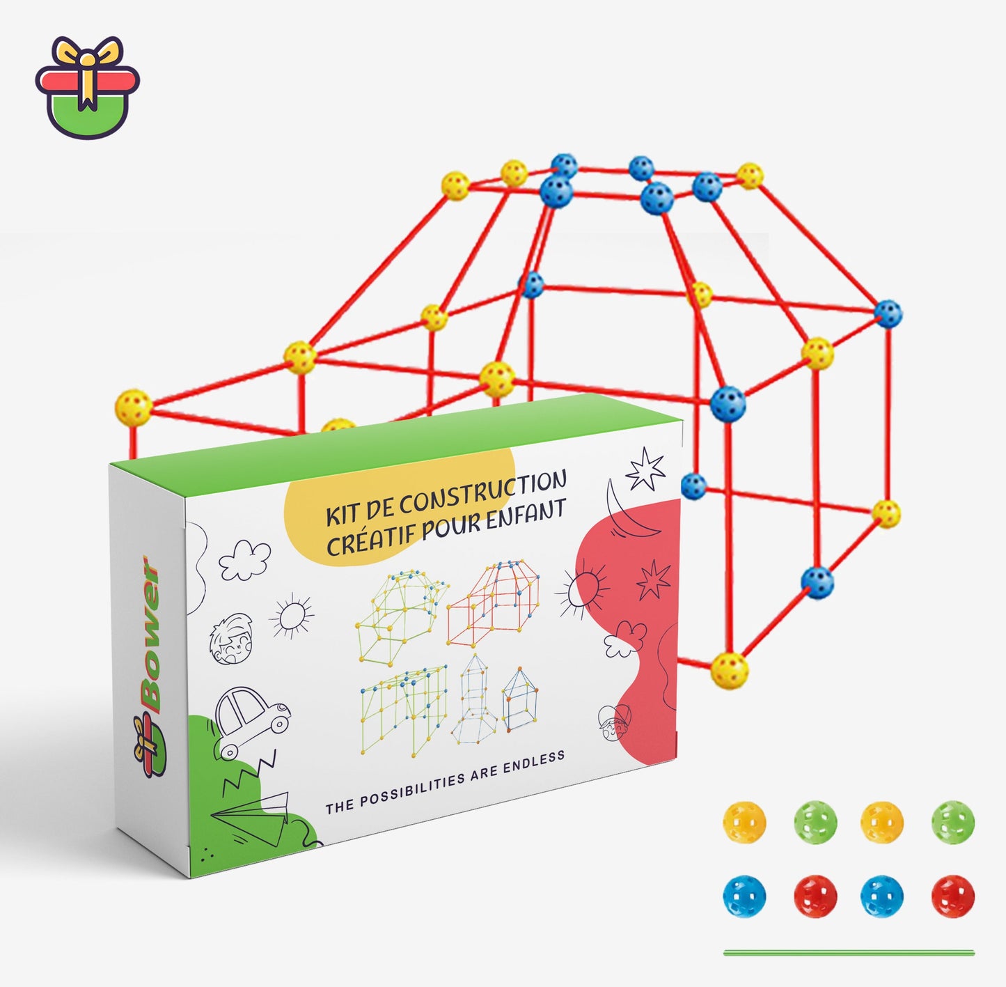 Kit de construction créatif pour enfant