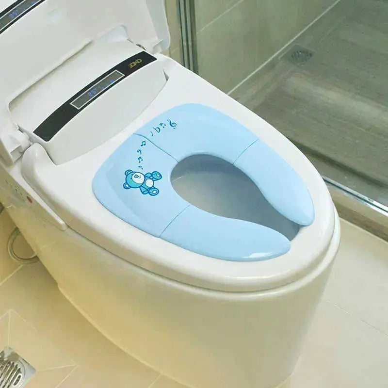 Siège de toilette portable pliant