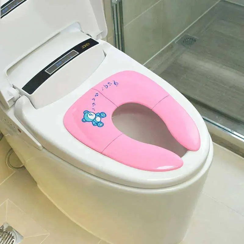 Siège de toilette portable pliant
