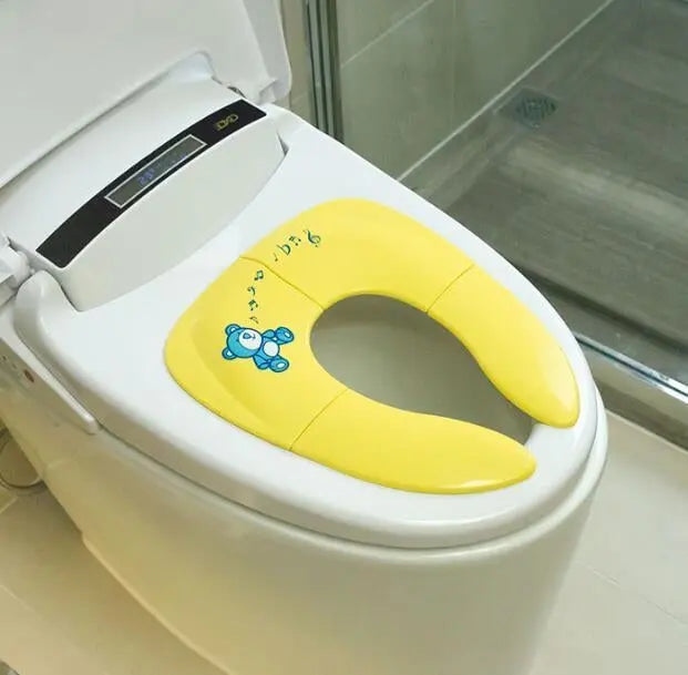 Siège de toilette portable pliant