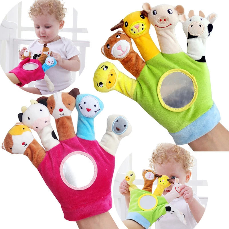 Gants marionnette bébé 2 pièces