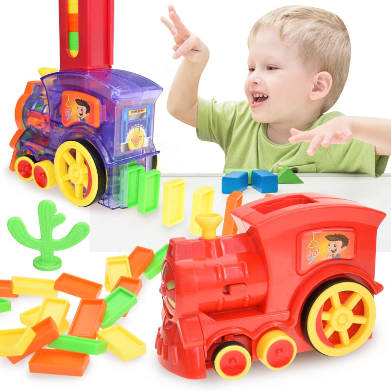 Train domino automatique