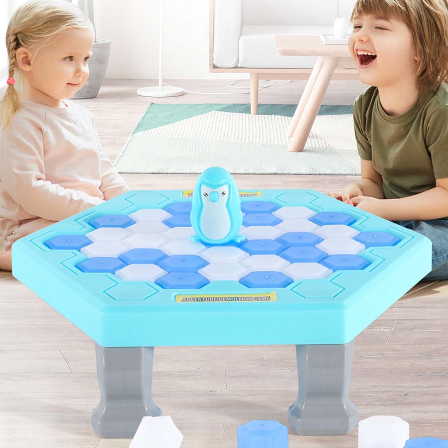 Jeu interactif piège à pingouin
