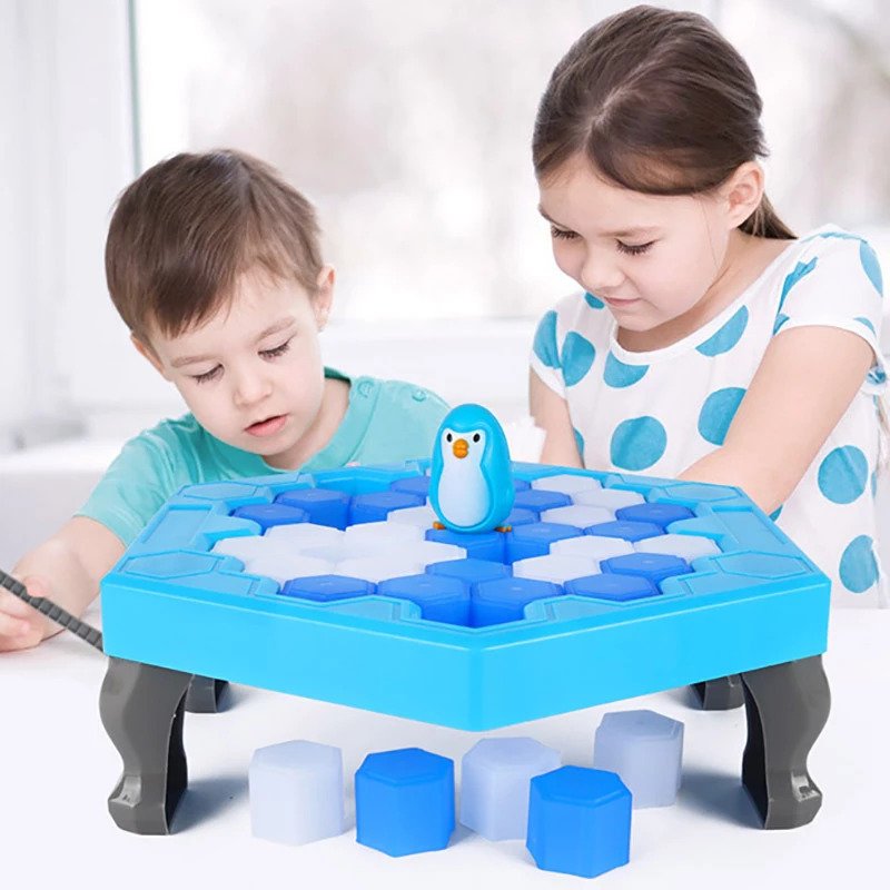 Jeu interactif piège à pingouin