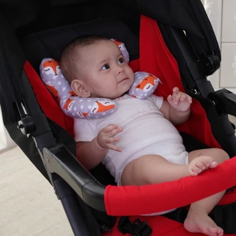 Coussin bébé anti tête plate