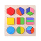 Puzzle formes géométriques montessori