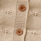 Barboteuse tricotée 100% coton pour bébé