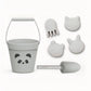 Ensemble de jouets de plage en silicone