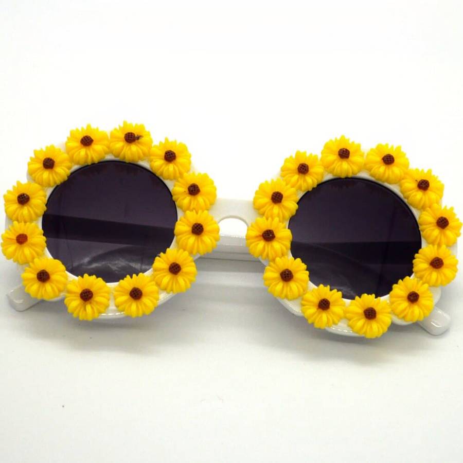 Lunettes de soleil florales pour enfants