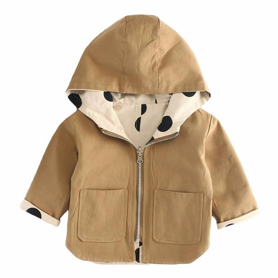 Veste double face pour bébé