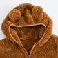 Manteau à capuche en forme d’ours pour bébé