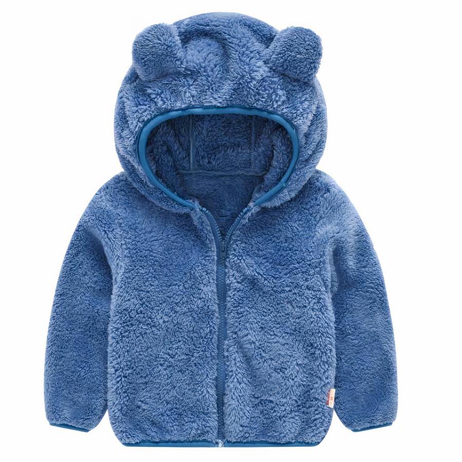 Manteau à capuche en forme d’ours pour bébé