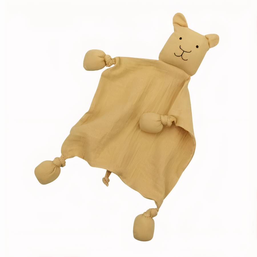 Doudou pour bébé en forme de ours