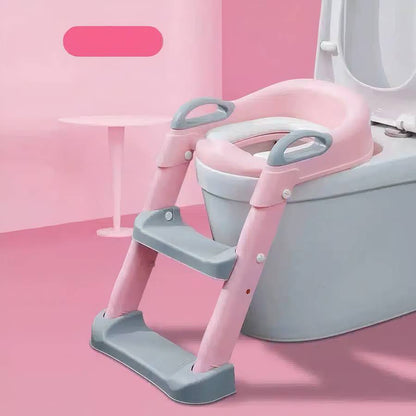 Chaise de toilettes avec escalier pour enfants